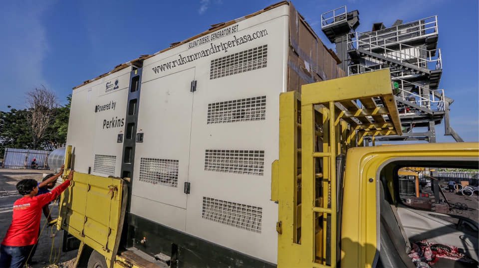 genset untuk usaha konstruksi